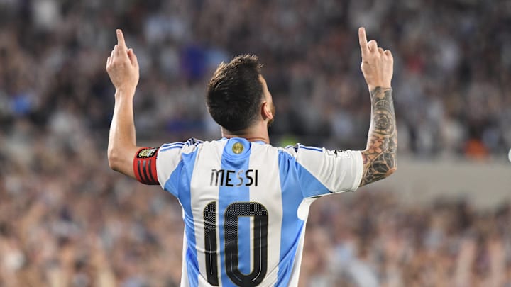 Lionel Messi bagged a hat trick vs. Bolivia