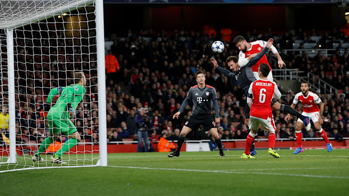 Arsenal have a wretched recent record against Bayern Munich