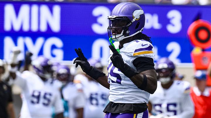 Dallas Turner made his presence felt in Saturday's win over the Giants. Dallas Turner made his presence felt in Saturday's win over the Giants.