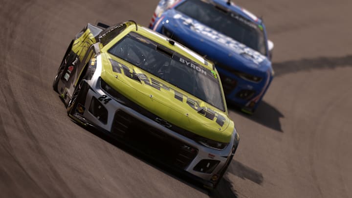 William Byron, Kyle Larson, Hendrick Motorsports, Iowa Speedway, NASCAR