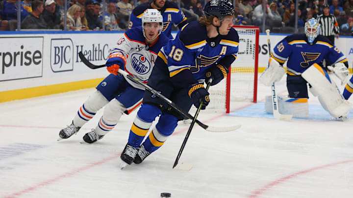 Edmonton Oilers v St. Louis Blues Edmonton Oilers v St. Louis Blues