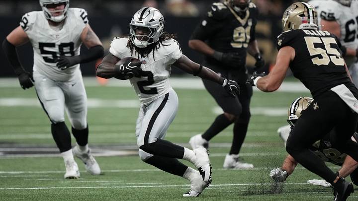 Former Boise State running back Ashton Jeanty is off to a 3-0 start with the Las Vegas Raiders. Former Boise State running back Ashton Jeanty is off to a 3-0 start with the Las Vegas Raiders.