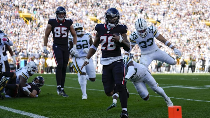 The Green Bay Packers' shoddy run defense, which struggled against Joe Mixon, will be challenged by the Jaguars' Tank Bigsby on Sunday in Jacksonville.