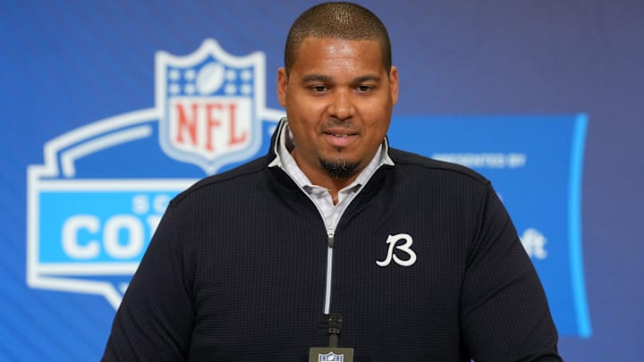 Chicago Bears general manager Ryan Poles.