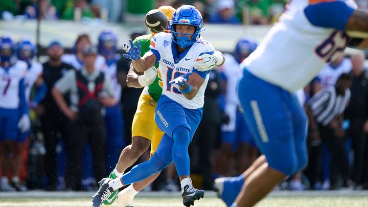 Boise State Broncos wide receiver Rasean Jones. Boise State Broncos wide receiver Rasean Jones.
