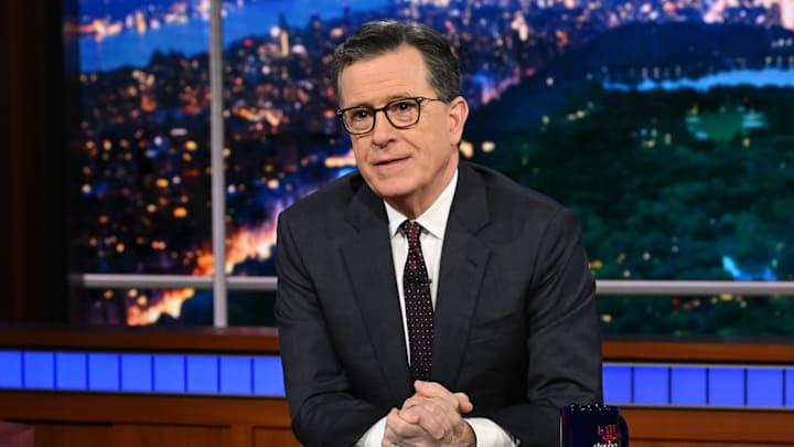 The Late Show with Stephen Colbert during Monday’s February 16, 2026 show. 