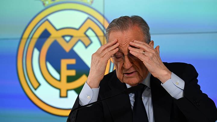 Real Madrid Club President Florentino Perez