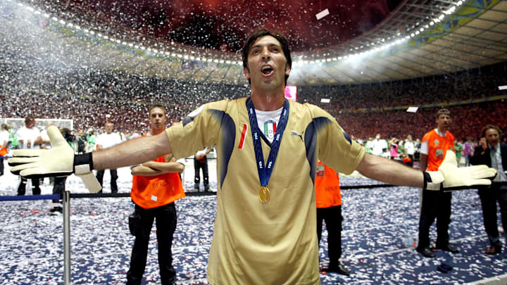 Buffon has hung up his gloves