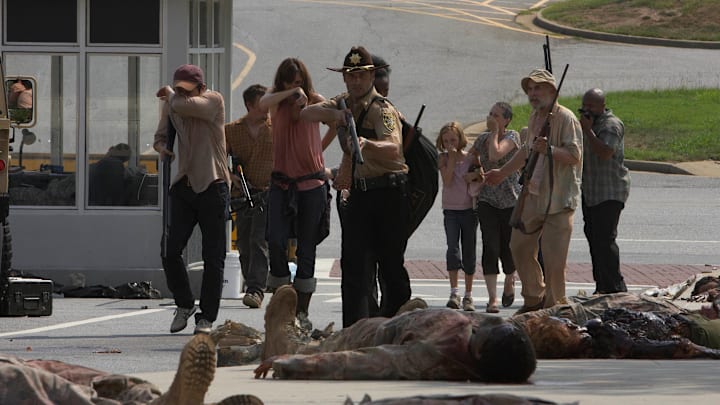 The Walking Dead season 1 Production Still