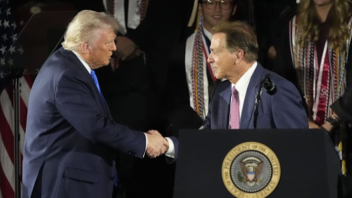 Nick Saban has been a critic of some aspects of NIL payments in college football, and has the ear of President Trump. Nick Saban has been a critic of some aspects of NIL payments in college football, and has the ear of President Trump.