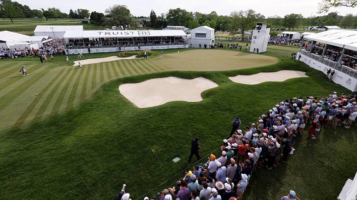 Philadelphia Cricket Club held the Truist Championship last year while regular host Quail Hollow had a major; the PGA Tour is reportedly considering Philadelphia as a new tournament city.