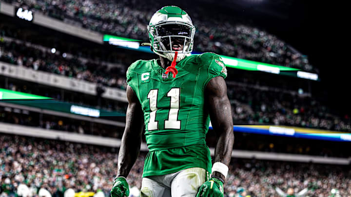 WR A.J. Brown was absent from Friday's practice session. 