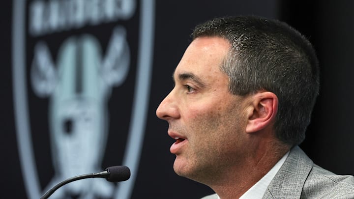Las Vegas Raiders GM Tom Telesco.