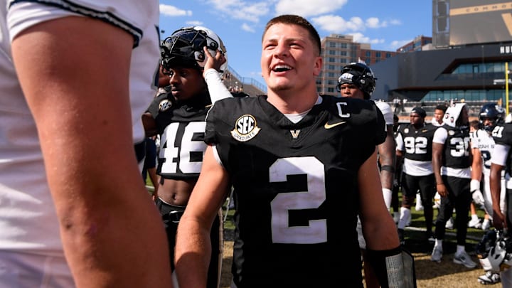 Vanderbilt's Diego Pavia shocked the world a season ago against Alabama. Can he do it twice?