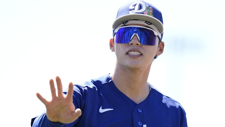 MLB: MAR 21 Spring Training Athletics at Los Angeles Dodgers