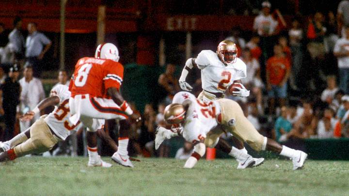 Before becoming a Pro Football Hall of Famer and, now, an FBS coach, Deion Sanders was a superstar at Florida State. Before becoming a Pro Football Hall of Famer and, now, an FBS coach, Deion Sanders was a superstar at Florida State.