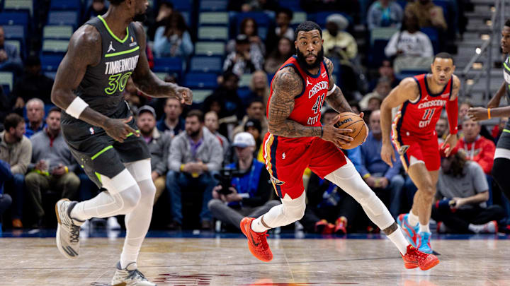 Saddiq Bey and the Pelicans are road underdogs in Minnesota.