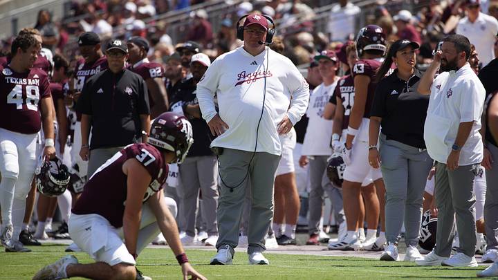 Mike Elko isn't looking past the Bears