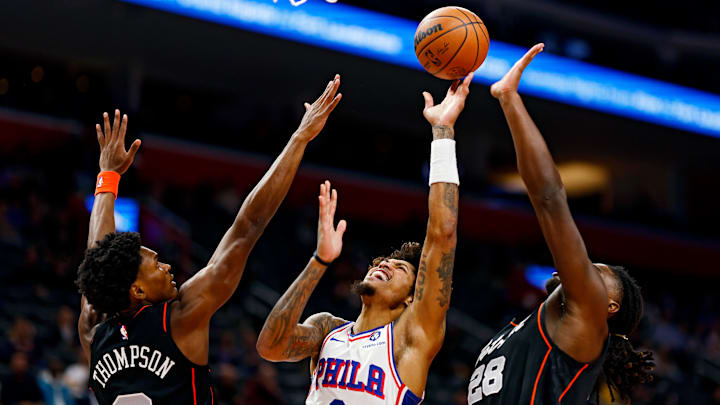 Philadelphia 76ers v Detroit Pistons
