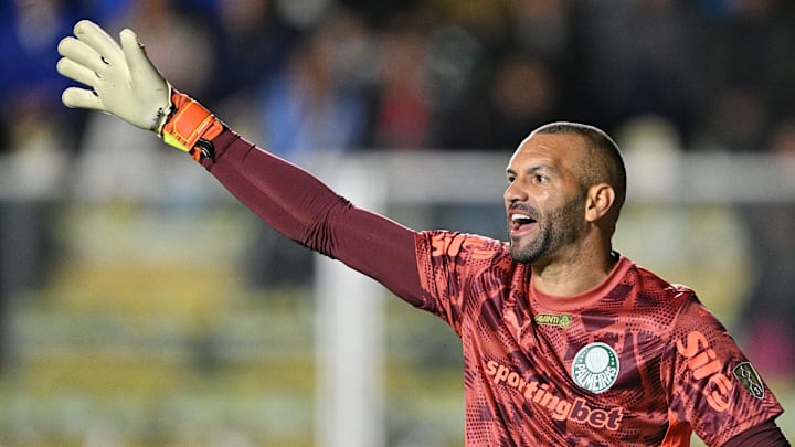Goleiro Weverton é titular absoluto do Palmeiras
