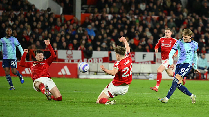 Chances came few and far between at the City Ground