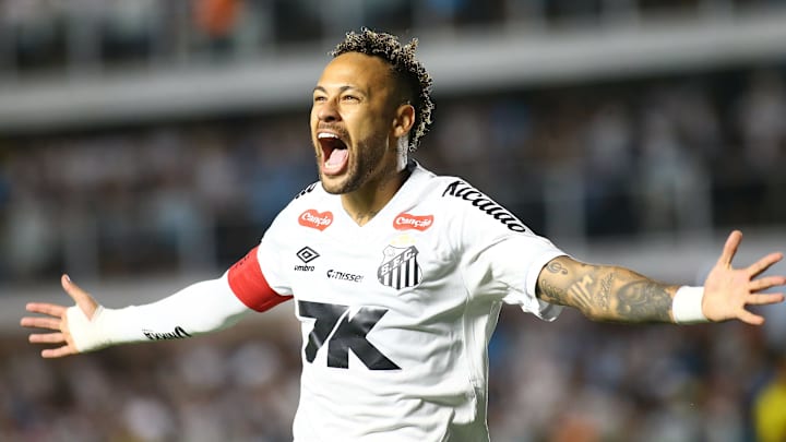 Neymar, do Santos, foi um dos destaques da 4ª rodada do Brasileirão Série A 2026 Neymar, do Santos, foi um dos destaques da 4ª rodada do Brasileirão Série A 2026