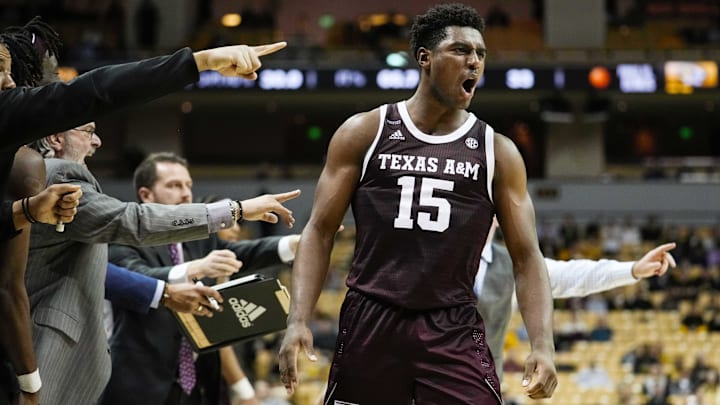 Texas A&M and Arkansas do battle tonight in SEC action. 