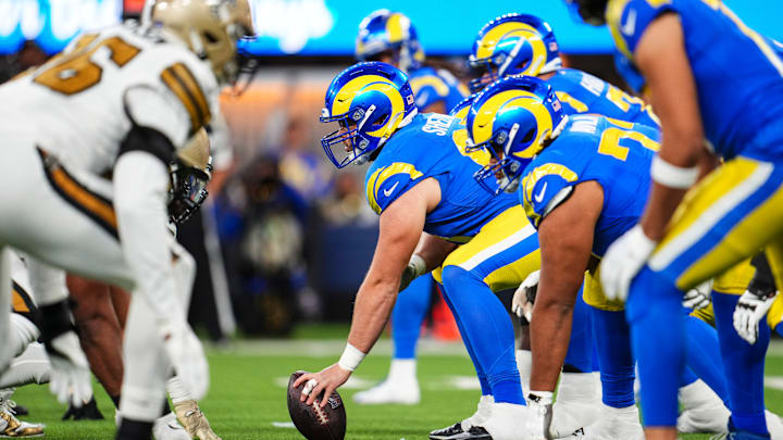 Los Angeles Rams. Rams offensive line
