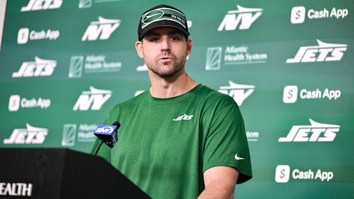 NY Jets offensive coordinator Tanner Engstrand