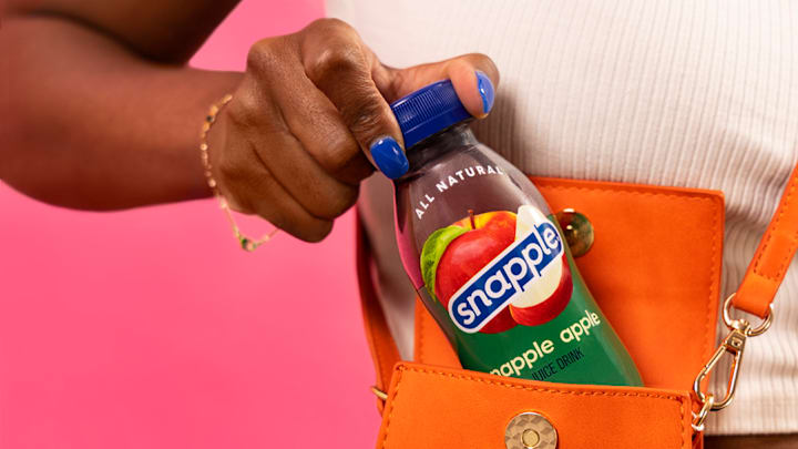 Snapple Mini's, apple juice flavor
