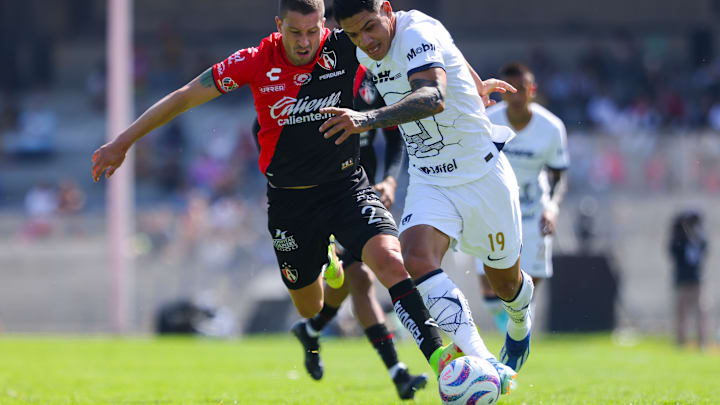 Pumas UNAM v Atlas - Torneo Apertura 2023 Liga MX