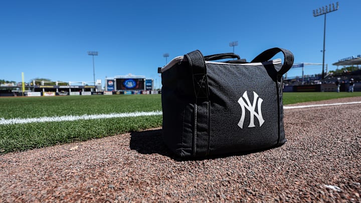 Mar 18, 2025; Tampa, Florida, USA; a general view of the stadium before a spring training game between the New York Yankees and the Boston Red Sox at George M. Steinbrenner Field. Mar 18, 2025; Tampa, Florida, USA; a general view of the stadium before a spring training game between the New York Yankees and the Boston Red Sox at George M. Steinbrenner Field.