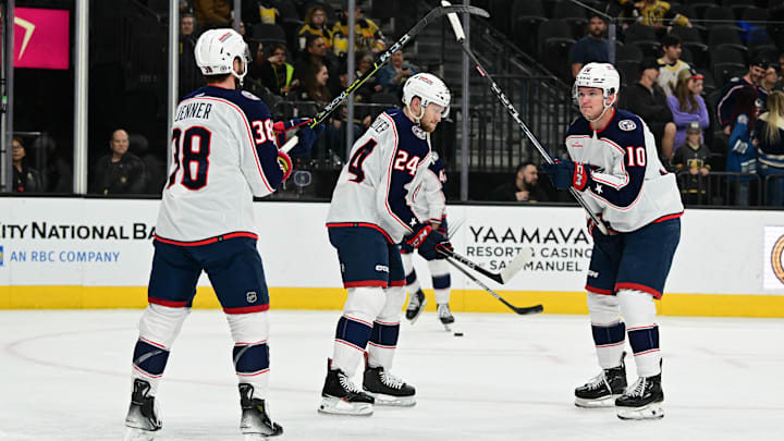 Columbus Blue Jackets v Vegas Golden Knights
