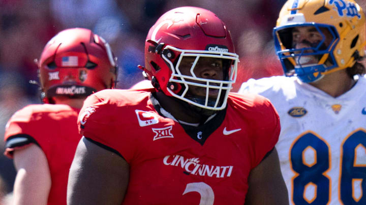 Cincinnati Bearcats defensive tackle Dontay Corleone. Cincinnati Bearcats defensive tackle Dontay Corleone.