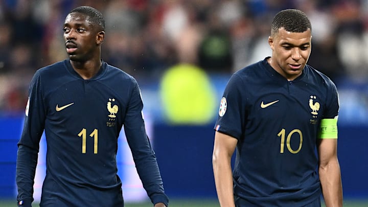 Dembélé y Mbappé