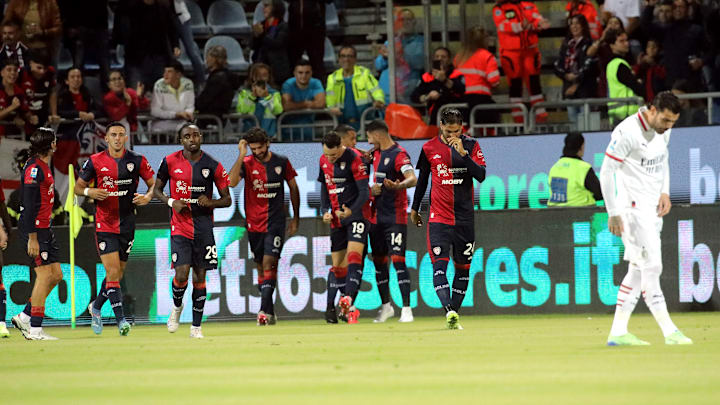 Cagliari v AC Milan - Serie A