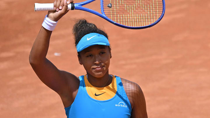Naomi Osaka defeated Viktorija Golubic in three sets at the Italian Open.