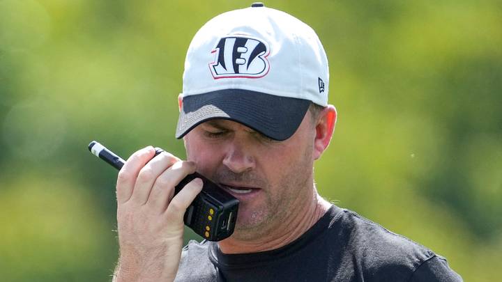 Cincinnati Bengals head coach Zac Taylor Cincinnati Bengals head coach Zac Taylor