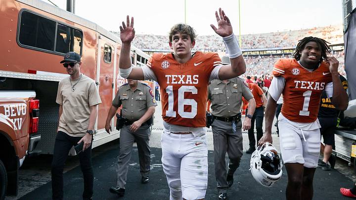 Arch Manning, Ryan Wingo, Oklahoma v Texas