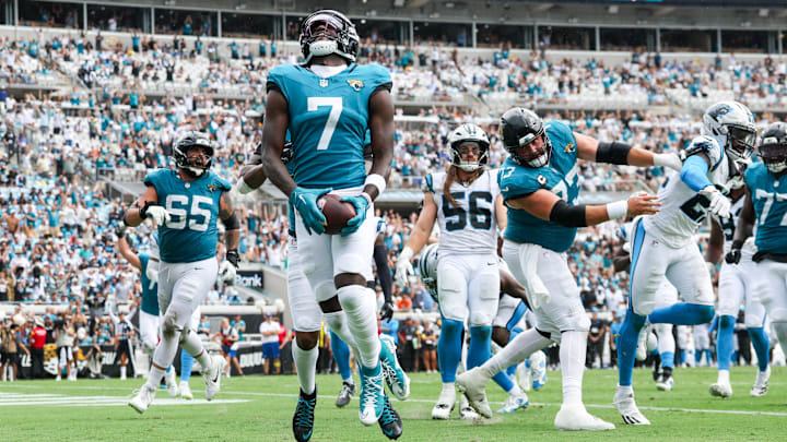 Jacksonville Jaguars wide receiver Brian Thomas Jr. is a good bet to score in Week 3 against the Houston Texans. Jacksonville Jaguars wide receiver Brian Thomas Jr. is a good bet to score in Week 3 against the Houston Texans.