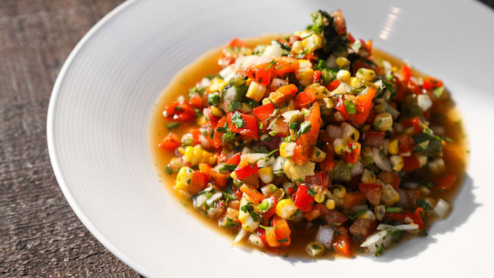 It's simple, delectable, and vegetarian.