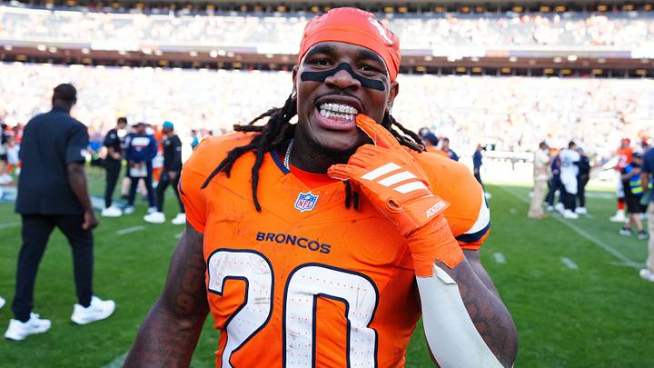 Denver Broncos running back Jonah Coleman (20) celebrates on the field after defeating the Jacksonville Jaguars at Empower Field at Mile High. Mandatory Credit: Ron Chenoy-Imagn Images Denver Broncos running back Jonah Coleman (20) celebrates on the field after defeating the Jacksonville Jaguars at Empower Field at Mile High. Mandatory Credit: Ron Chenoy-Imagn Images