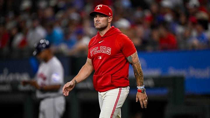 Texas Rangers manager Skip Schumaker.