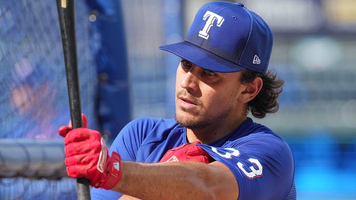 Texas Rangers second baseman Nicky Lopez.