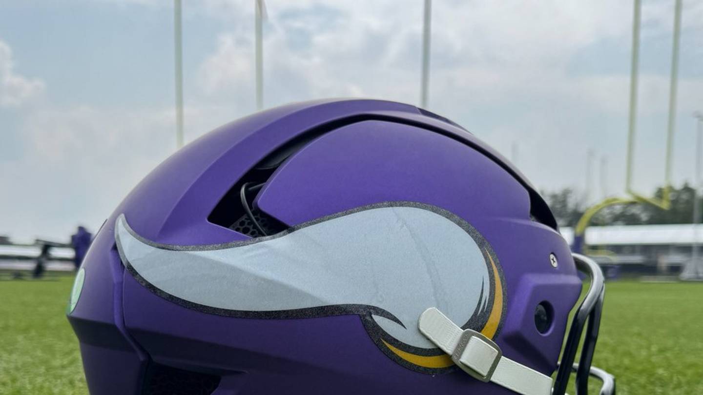 brogies bikewear nfl minnesota vikings motorcycle half helmets 2024 Salute to Service Riddell Speed Mini Helmet This helmet is the most authentically Vikings  Riddell NFL Pocket