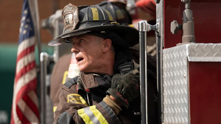 CHICAGO FIRE -- "All Kinds Of Crazy" Episode 13003 -- Pictured: David Eigenberg as Christopher Herrmann -- (Photo by: Peter Gordon/NBC)