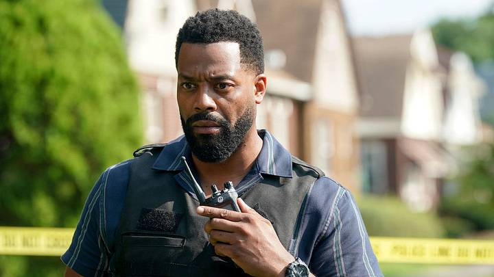 CHICAGO P.D. -- "Don't Blink" Episode 1402 -- Pictured: LaRoyce Hawkins as Officer Kevin Atwater CHICAGO P.D. -- "Don't Blink" Episode 1402 -- Pictured: LaRoyce Hawkins as Officer Kevin Atwater