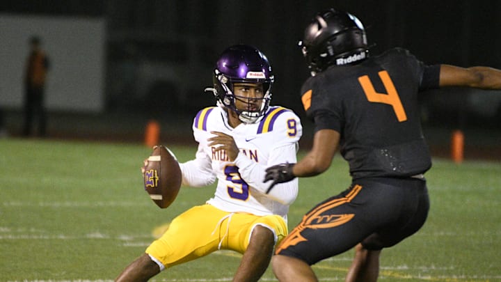 Riordan junior QB Riordan junior QB