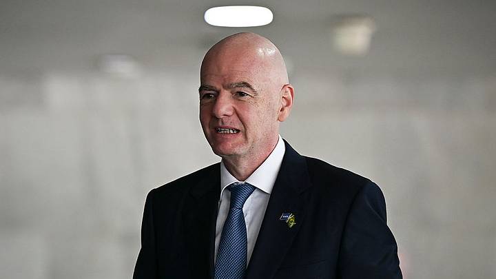 El presidente de FIFA, Gianni Infantino. El presidente de FIFA, Gianni Infantino.