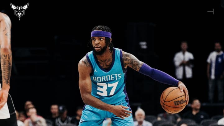 Photo via @Hornets on X. Photo via @Hornets on X.